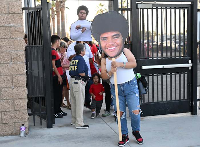 Mater Dei vs St John Bosco October 13, 2023 Photo-Heston Quan20